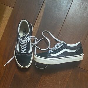 Vans Black and White Old Skool Shoes
